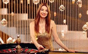 Casino-style game categories shown with an ice blue Bangladesh interface